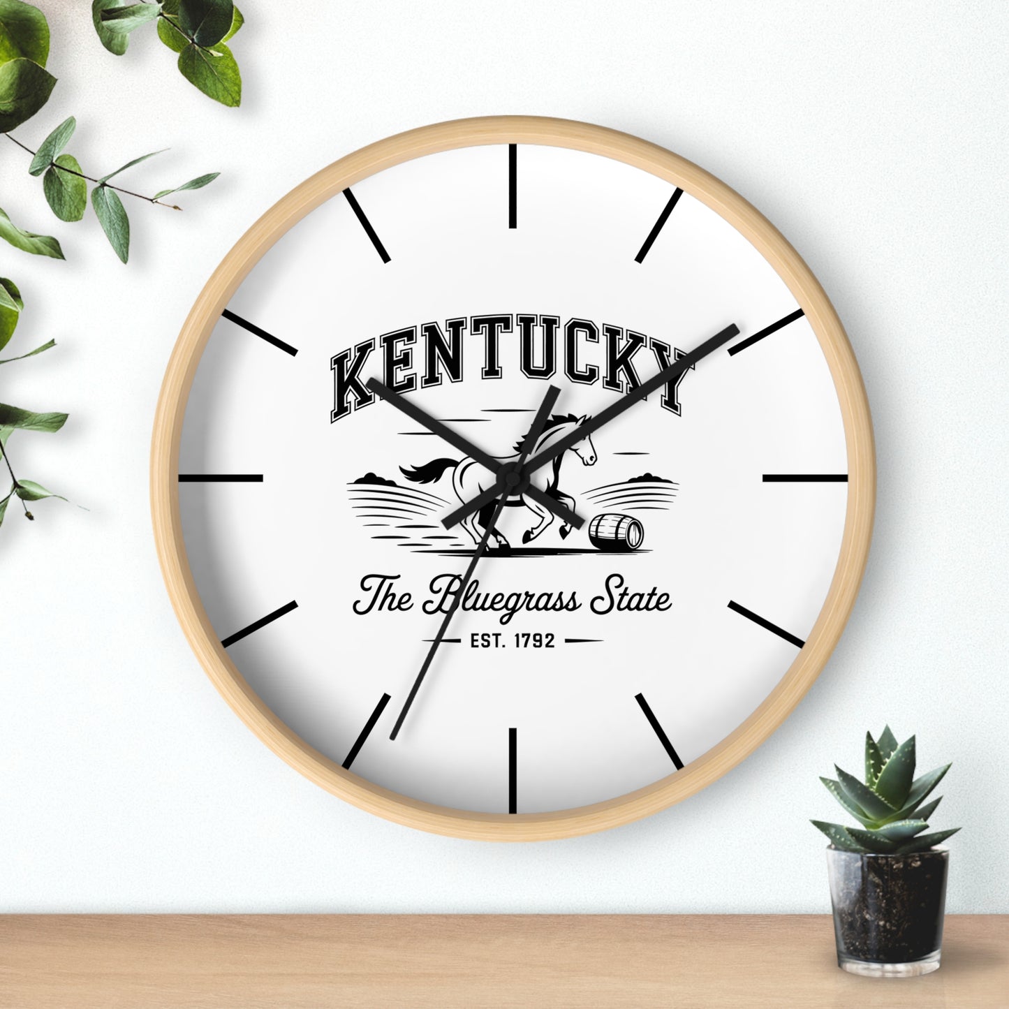 Vintage Pride Wall Clock (Lines)