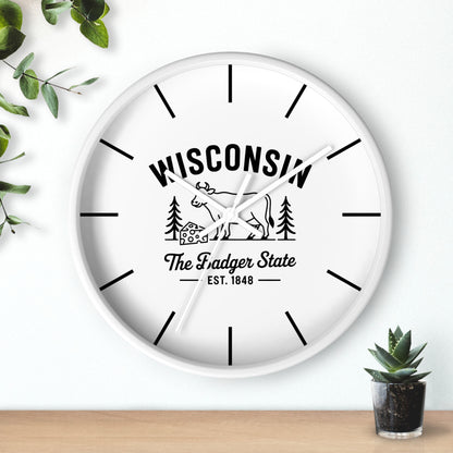 Vintage Pride Wall Clock with Lines
